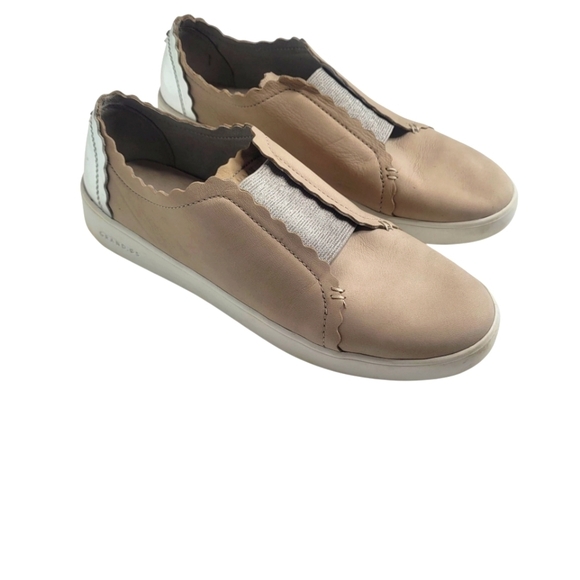 Cole Haan GrandPrø Spectator Scallop Slip-On Sneakers Size 7.5 - Picture 2 of 8